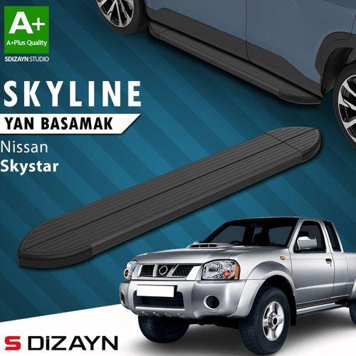 S-Dizayn Nissan Skystar Skyline Siyah Yan Basamak 193 Cm 1996-2006 A+ Kalite