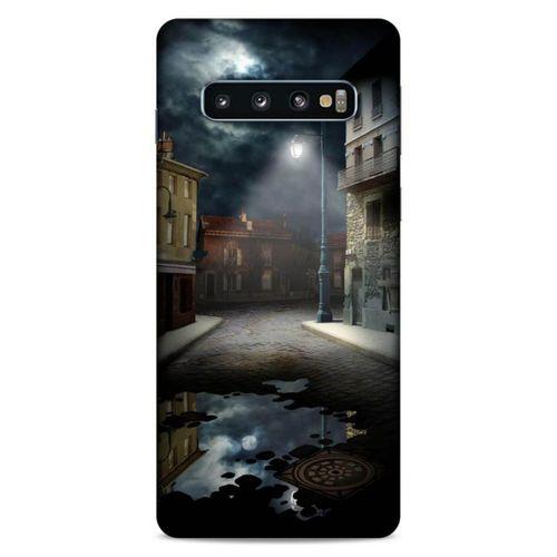 Lopard Samsung Galaxy S10 Uyumlu Kılıf Manipülasyon ☻ (25) Antişok Kapak Baskılı