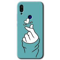 Redmi Note 7 Kılıf HD Desen Baskılı Arka Kapak - Mutluluk