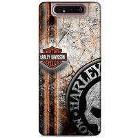 Samsung Galaxy A80 Uyumlu Kılıf Motorsiklet (11) Tam Koruma Harley Davidson