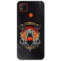 Xiaomi Redmi 9C Uyumlu Kılıf Motorsiklet (8) Baskılı Kılıf Harley Davidson