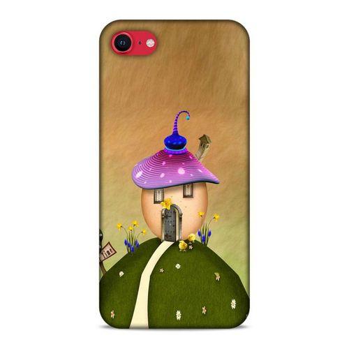 Lopard Apple iPhone SE 2020 Uyumlu Kılıf Manipülasyon ☻ (28) Arka Kapak Desenli