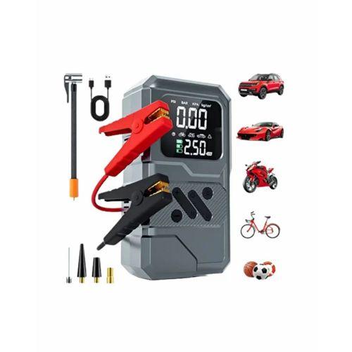 Led Işıklı Akü Takviye Ve Lastik Şişirme Cihazı