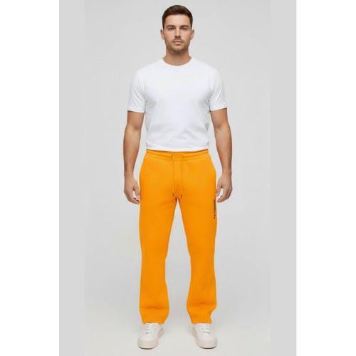 Erkek İçi Polarlı 3 iplik Kalın Brooklyn Baskılı Eşofman Altı SPR25EA70