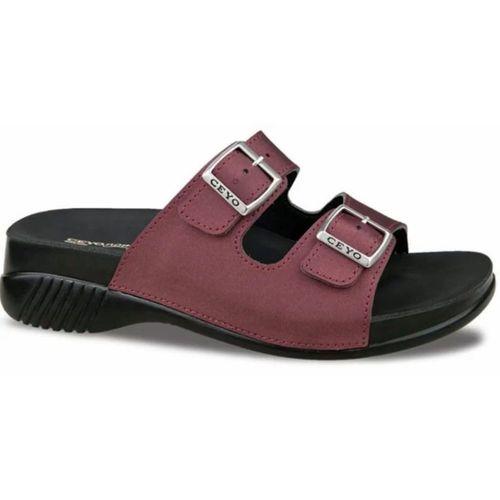 Ceyo Belize-14ı Bordo Ortopedik Kadın Terlik