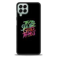 Samsung Galaxy M33 Kılıf HD Baskılı Kılıf - Good Things + Tam Ekran Koruyucu
