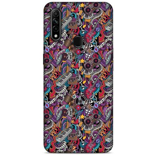 Retro (2) Desen Kabı Renkli Oppo A31 Kılıf