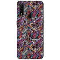 Retro (2) Desen Kabı Renkli Oppo A31 Kılıf