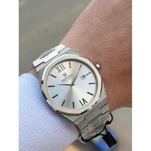 Reward Çelik Kordon 5 Atm Suya Dayanıklı Takvimli Kadran 2 Yıl Garantili Erkek Kol Saati FT.GL.M03.3