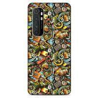 Graffitix (50) Desenli Silikon Kapak Xiaomi Mi Note 10 Lite Kılıf