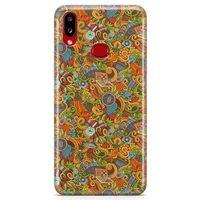 Samsung Galaxy A10s Kılıf Doodle Piknik Seti Arka Kapak Koruma Desenli Full Koruyucu