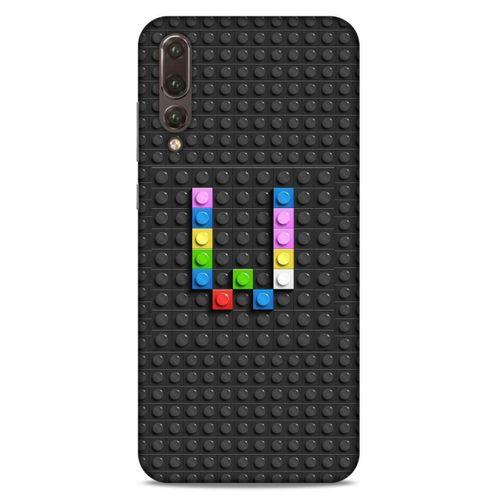 Lopard Huawei P20 Pro Uyumlu Kılıf BloX (39) Liquid Crystal Kılıf W Harfi