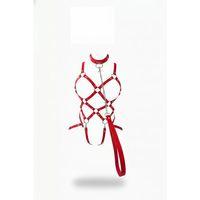 Kırmızı Harness Takım Zincir Detaylı Çapraz Bağlantılı - Brf1350