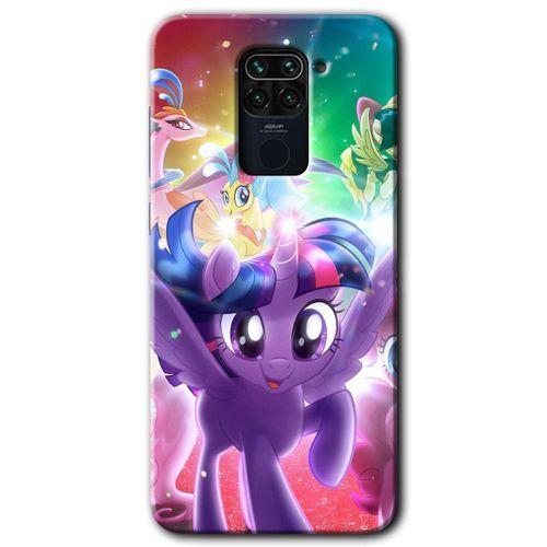 Potkal Hediye Fabrikası Xiaomi Redmi Note 9 Kılıf HD Desen Baskılı Arka Kapak - Pony