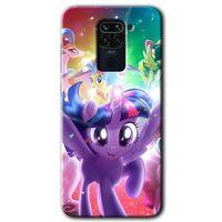 Potkal Hediye Fabrikası Xiaomi Redmi Note 9 Kılıf HD Desen Baskılı Arka Kapak - Pony