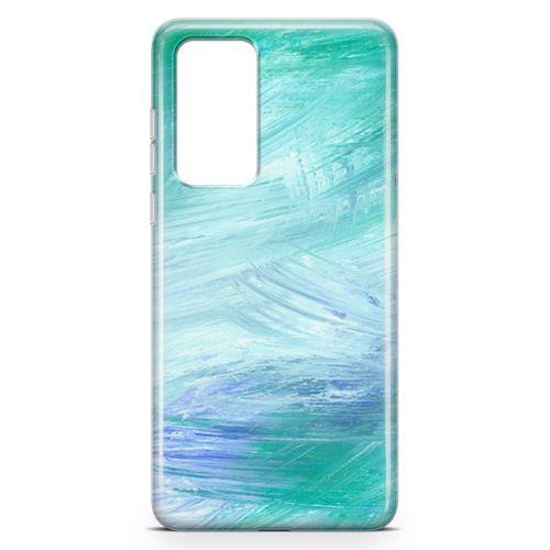 Huawei P40 Kılıf Yeşiller Arka Kapak Koruma Desenli Full Koruyucu