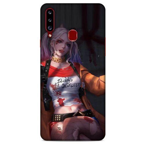 Samsung Galaxy A20s Uyumlu Kılıf Harley Quinn (15) Antişok Kılıf Kardinal