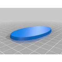 Oval Mini Taban (Bu ürün Sadece Plastik parçadır - Almadan Önce Soru Sorabilirsiniz)