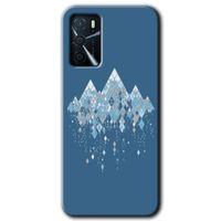 Potkal Hediye Fabrikası Oppo A16 Kılıf HD Desen Baskılı Arka Kapak - İceberg