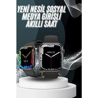 Yeni Model Akıllı Saat Dokunmatik Ekran Unisex Amoled Ekran 44 Mm