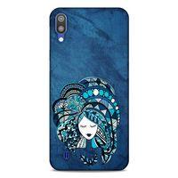 Lopard Samsung Galaxy M10 Uyumlu Kılıf Sürreal Yüzler ♀ (35) Fit Design Kılıf Baskılı
