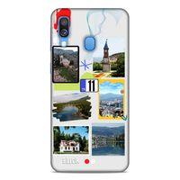 Lopard Samsung Galaxy A40 Uyumlu Kılıf Şehirli ※ (11) Bilecik Tam Koruma