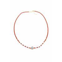 Boncuk Göz Kolye - Kırmızı