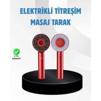 Saç Büyüme Destekleyici Elektrikli Masaj Tarak Led Ve Titreşimli