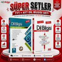 Bilgi Sarmal ve AKM Kitap TYT AYT Dil Bilgisi Soru Bankası Seti 2 Kitap