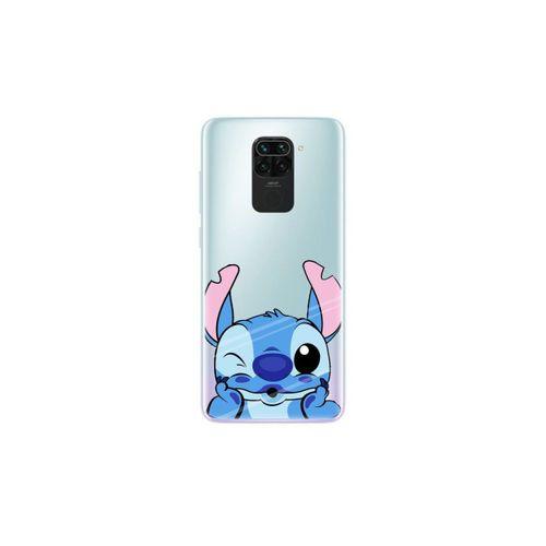Xiaomi Redmi Note 9 Stitch Desenli Şeffaf Telefon Kılıfı