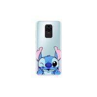 Xiaomi Redmi Note 9 Stitch Desenli Şeffaf Telefon Kılıfı