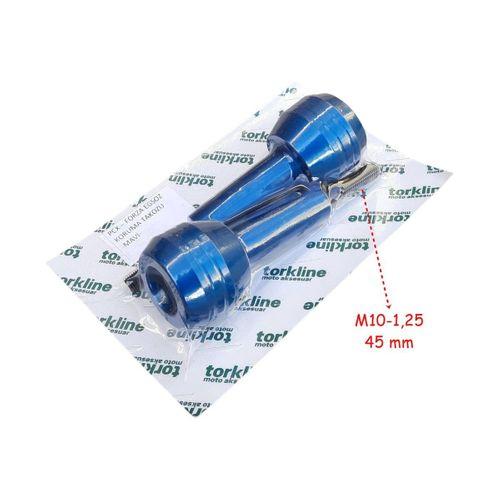 SEVGENT Egzoz Koruma Takozu Alüminyum 45 Mm Mavi 2 Li