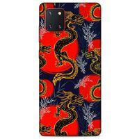 Samsung Galaxy Note 10 Lite Kılıf Dragons (30) Silicone Case Ejderha Cizimi