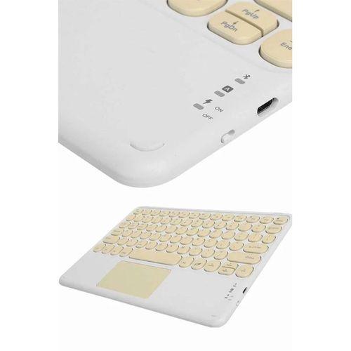 Profesyonel Wifi Q Klavye Bluetooth Klavye Touchpad 10.8 Inç