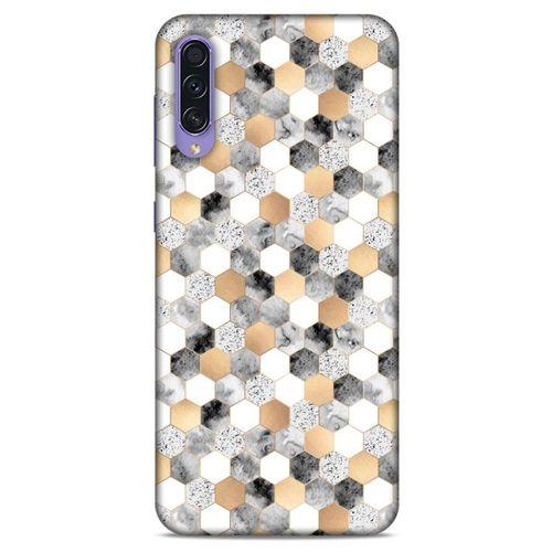 Mermer Desenli (50) Tema Shockproof Kılıf Koyu Gri Samsung Galaxy A50s Kılıf