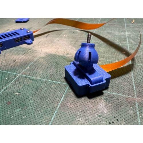 Raspberry Pi Zero 2W Kılıf ve Döner Kamera Standı 3D Baskı (Bu ürün Sadece Plastik parçadır - Almadan Önce Soru Sorabilirsiniz)