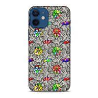Graffitix (16) Desenli Silikon Kapak Apple iPhone 12 Mini Kılıf