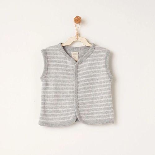 Andywawa Andywawa AC26221 Casual Yelek Grey