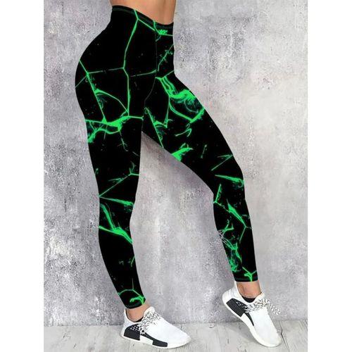 Kadın Yüksek Bel Renk Detaylı Dalgıç Tayt