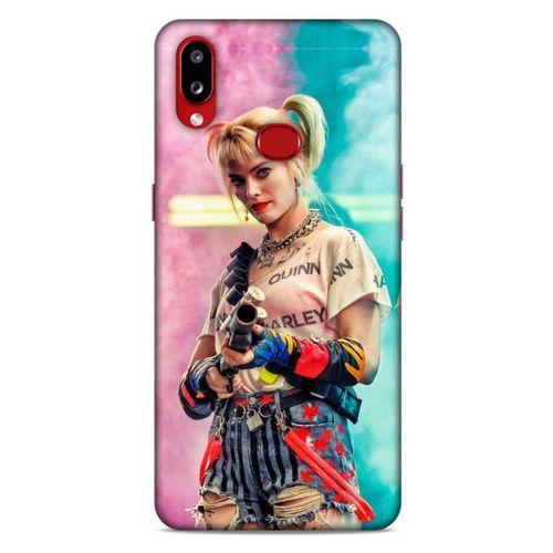 Samsung Galaxy A10s Uyumlu Kılıf Harley Quinn (27) Tasarımlı Kılıf Kobalt mavisi