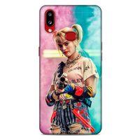 Samsung Galaxy A10s Uyumlu Kılıf Harley Quinn (27) Tasarımlı Kılıf Kobalt mavisi