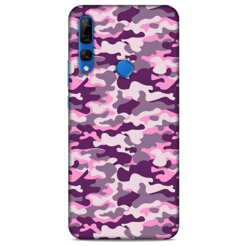 Huawei Y9 Prime 2019 Uyumlu Kılıf Mor Delisi (23) Ultra Koruma Kılıfı Kamuflaj