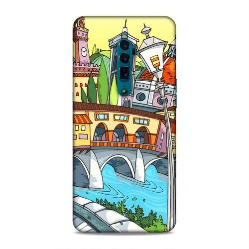 Oppo Reno 10x Zoom Kılıf Floransa Romantik Arka Kapak Silikon Koruma Full Koruyucu
