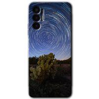 Tecno Spark 8 Pro Kılıf HD Desen Baskılı Arka Kapak - Eclipse Sky