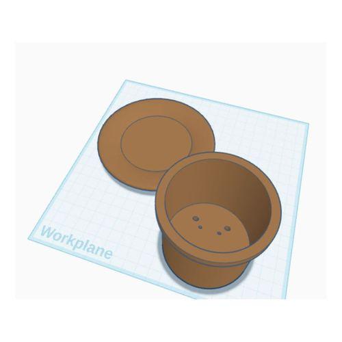 3D Baskı Saksı ve Planter Pot (Bu ürün Sadece Plastik parçadır - Almadan Önce Soru Sorabilirsiniz)