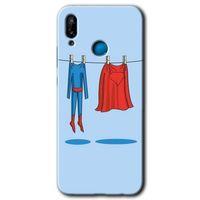 Huawei P20 Lite HD Baskılı Kılıf + 9D Tam Ekran Koruyucu - İzin Günü