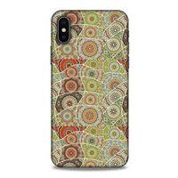 Ethnic Culture (52) Apple Iphone X Kılıf Silikon Kapak Desenli