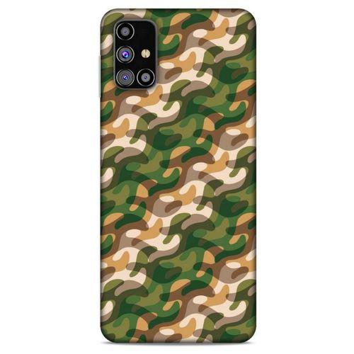 Kamuflaj 95 Samsung Galaxy M31s Kılıf Silikon Kapak