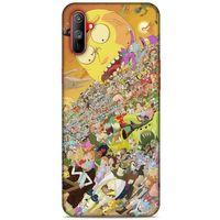 Realme C3 Uyumlu Kılıf Rick And Morty (37) Silicone Cover Slick Morty