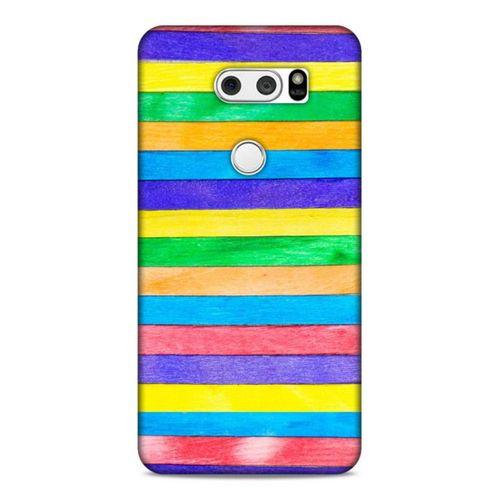 Lopard LG K50S Uyumlu Kılıf Wood'X (22) Tam Koruma Kılıfı Desenli